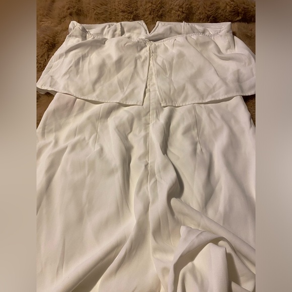 BNWT Cider white strapless jumpsuit - Picture 4 of 10